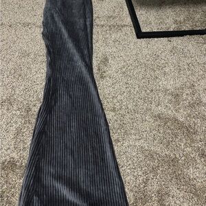 Aerie Gray Wide Leg Pants